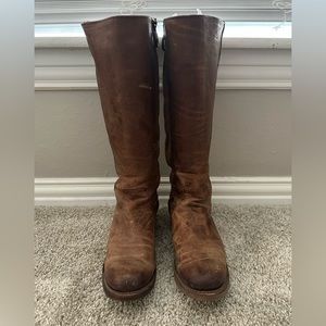 Justin Boots Tan Rustico MSL502, size 8.5 B women’s